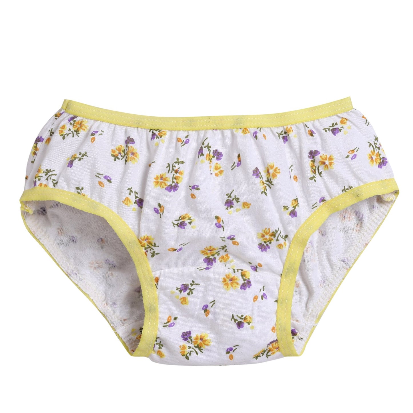 Tinsel White Girl's Panties Set - Pack Of 3
