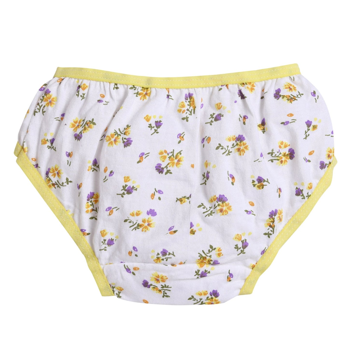 Tinsel White Girl's Panties Set - Pack Of 3