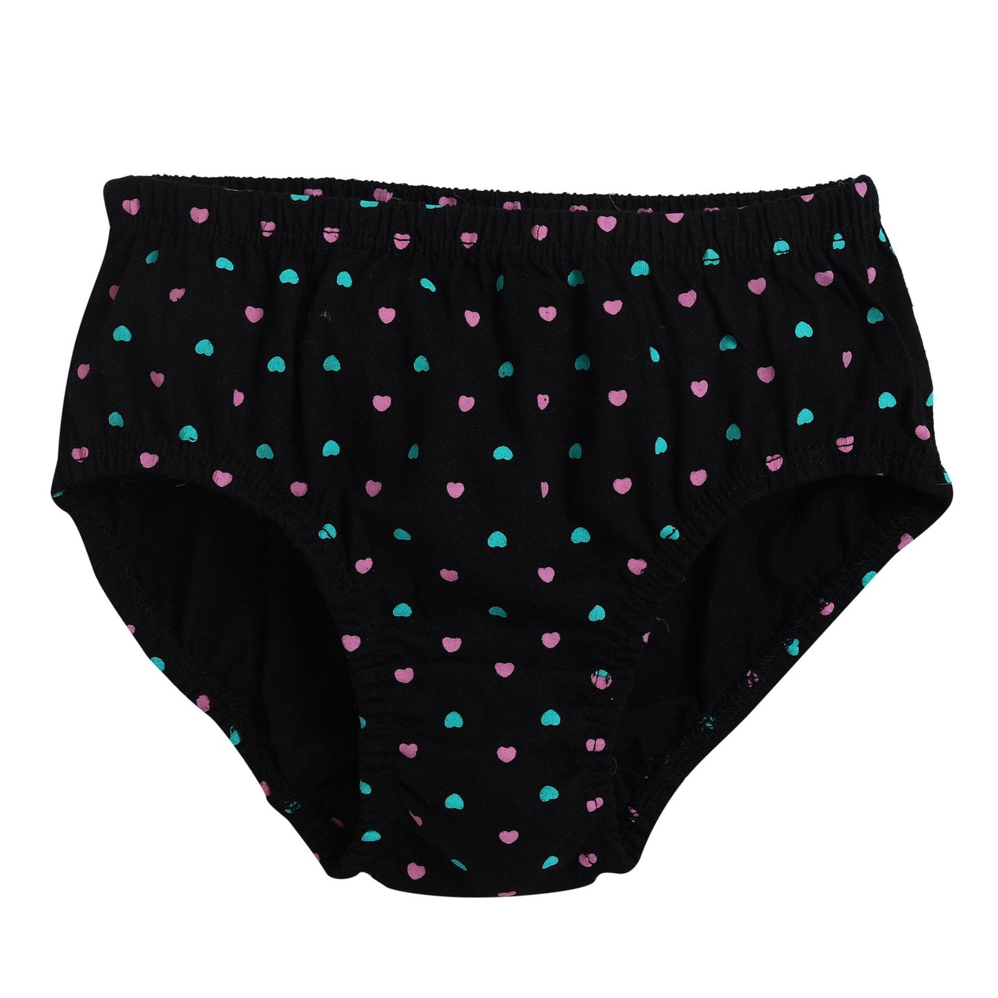 Sunshine Com Combo Heart Girl's Panties Set - Pack Of 3