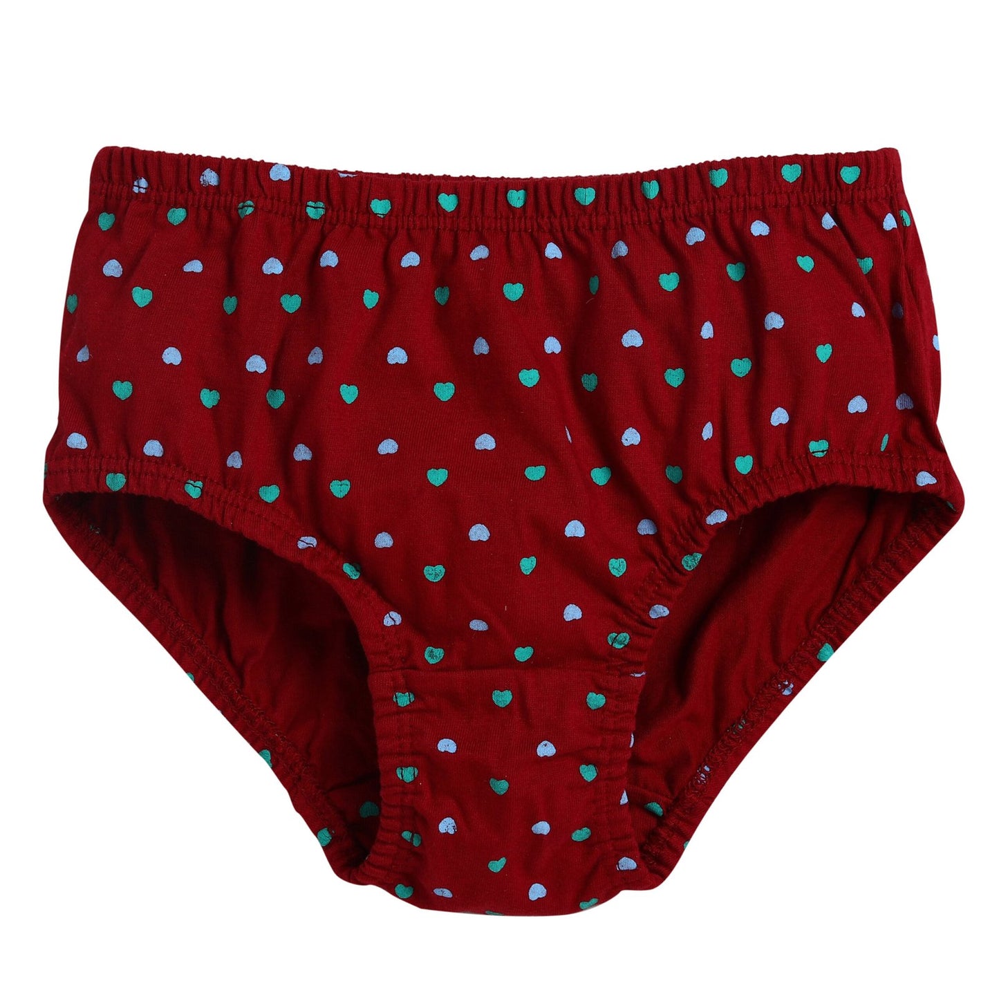 Sunshine Com Combo Heart Girl's Panties Set - Pack Of 3