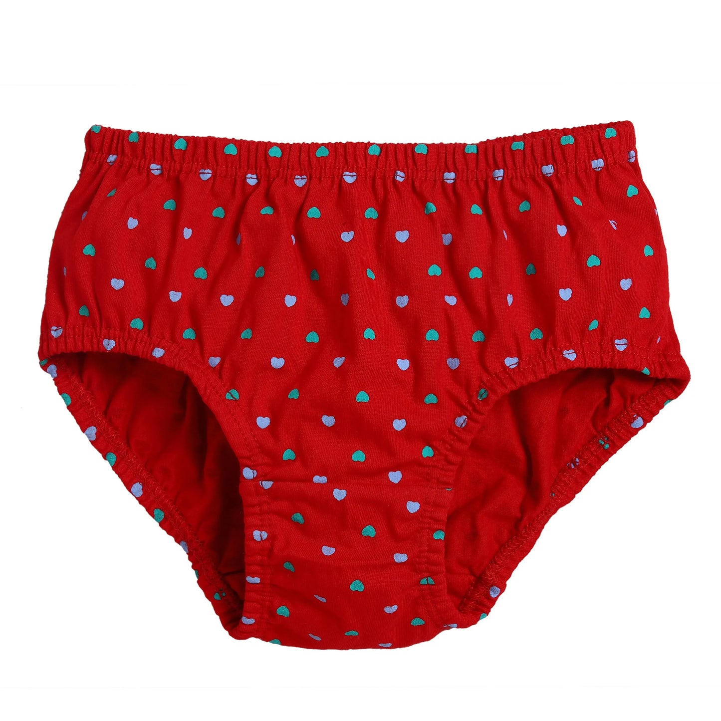Sunshine Com Combo Heart Girl's Panties Set - Pack Of 3