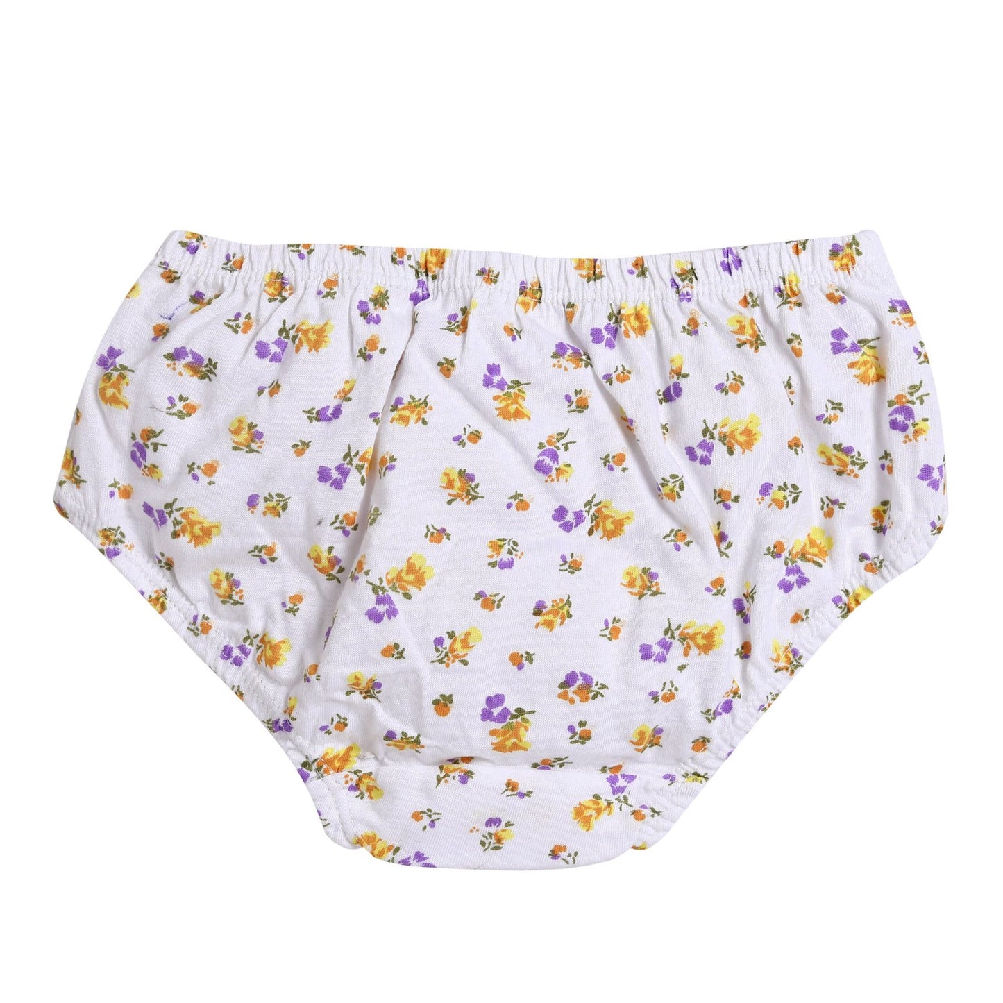 Tinsel Com White Girl's Panties Set - Pack Of 3