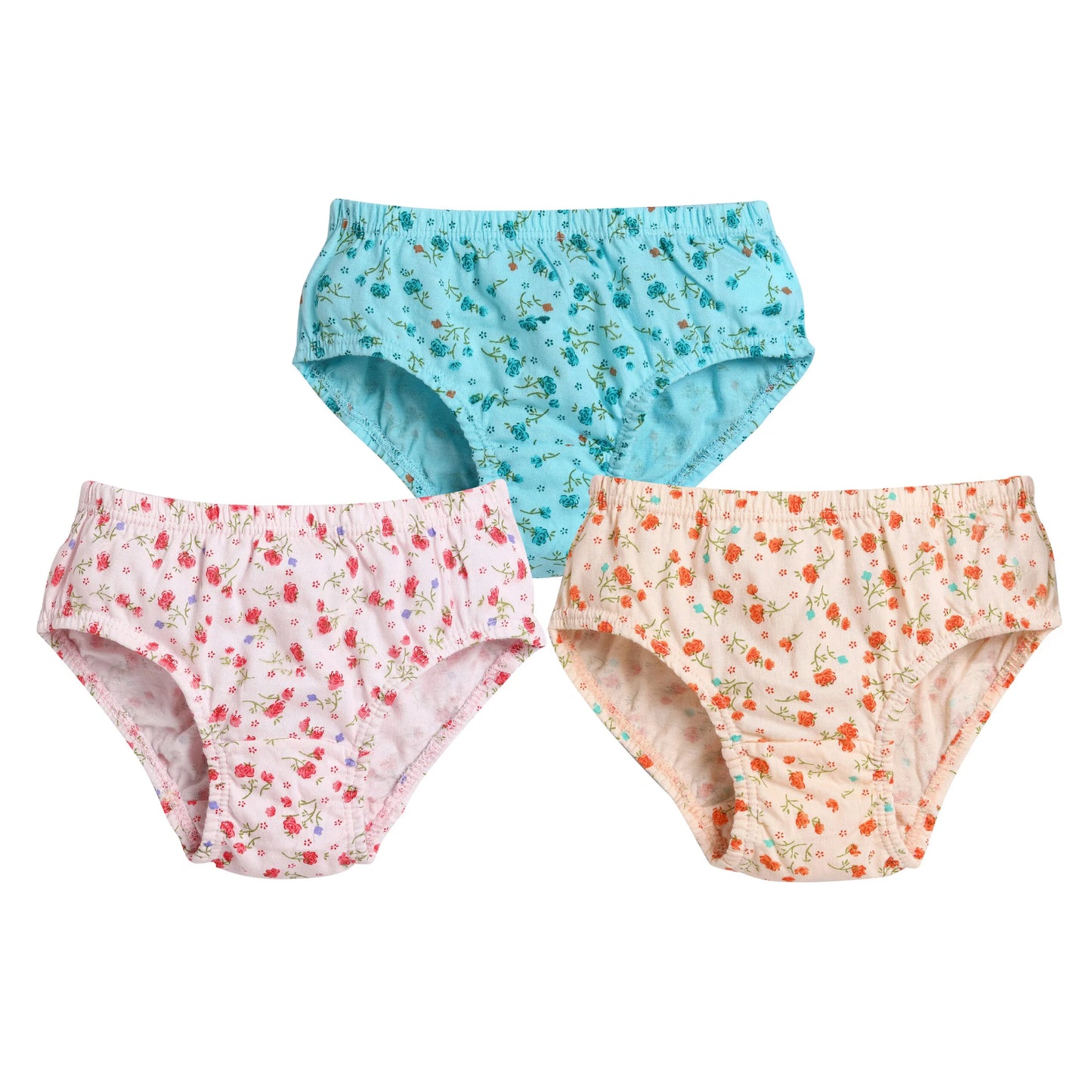 Tinsel Com Pst MM Girl's Panties Set - Pack Of 3