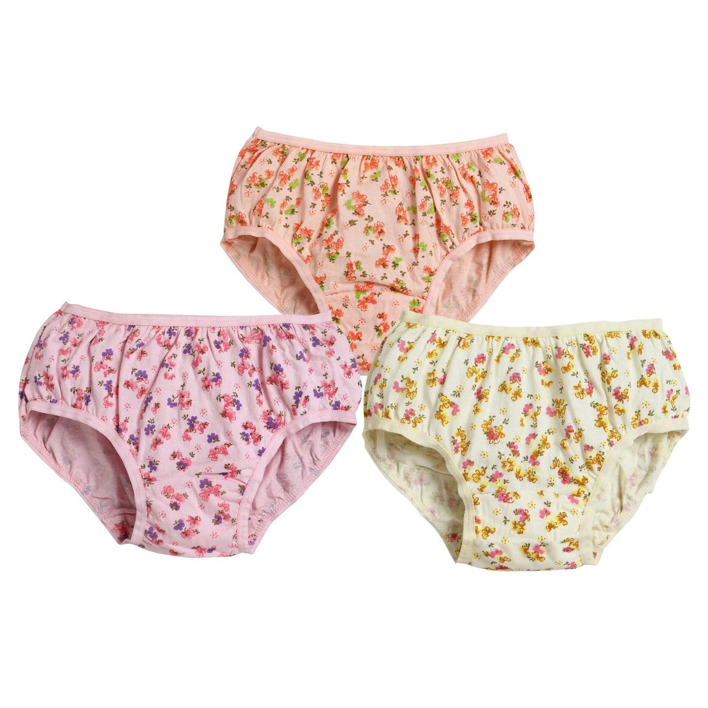 Tinsel Pst Girl's Panties Set - Pack Of 3
