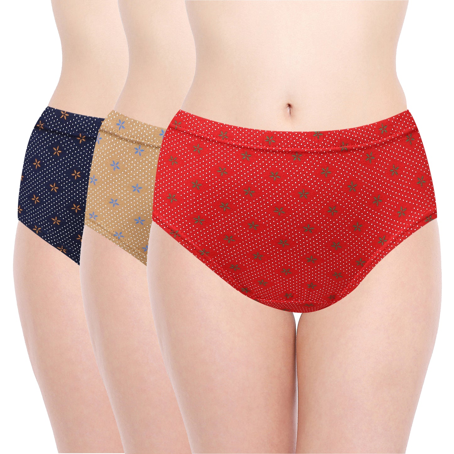 Moon Comfort 366 Women's Underwear Set - Pack Of 3