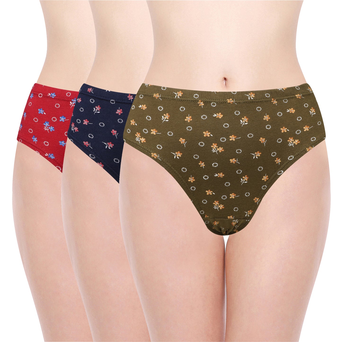 Moon Comfort 5123 Women's Underwear Set - Pack Of 3