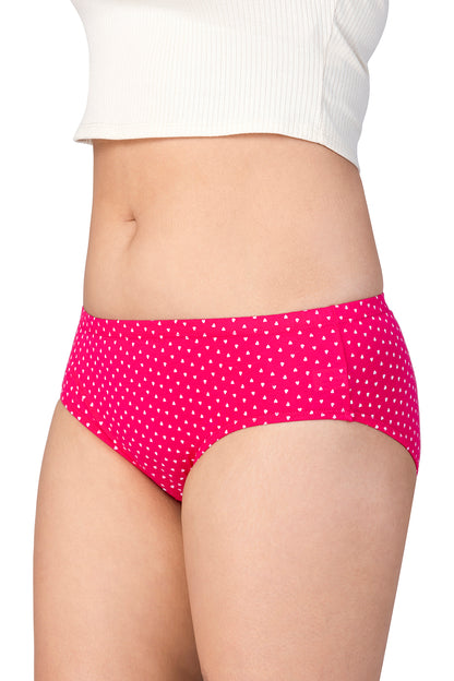 SUNSHINE COMFORT Heart Women's Underwear Set - Pack Of 3