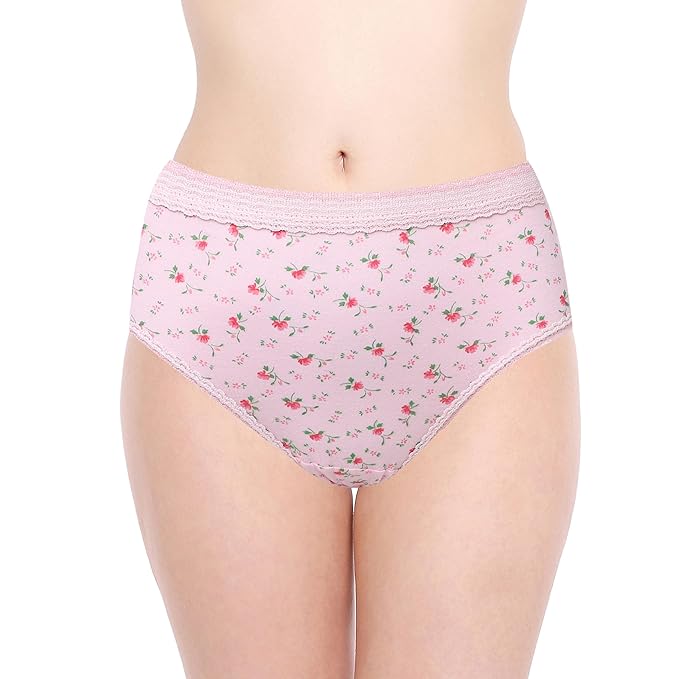 Pastel Print Regular Women's Underwear Set - Pack Of 3