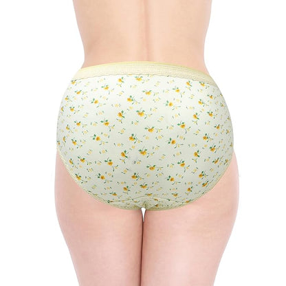 Pastel Print Regular Women's Underwear Set - Pack Of 3