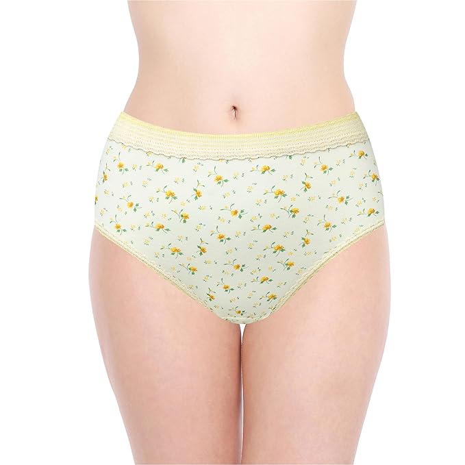 Pastel Print Regular Women's Underwear Set - Pack Of 3