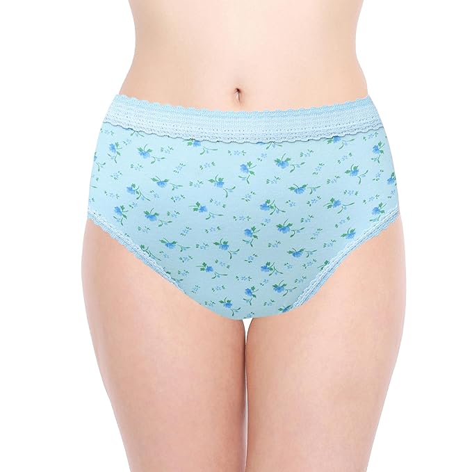 Pastel Print Regular Women's Underwear Set - Pack Of 3