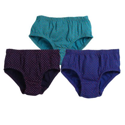 Magic Com Dark Girl's Panties Set - Pack Of 3