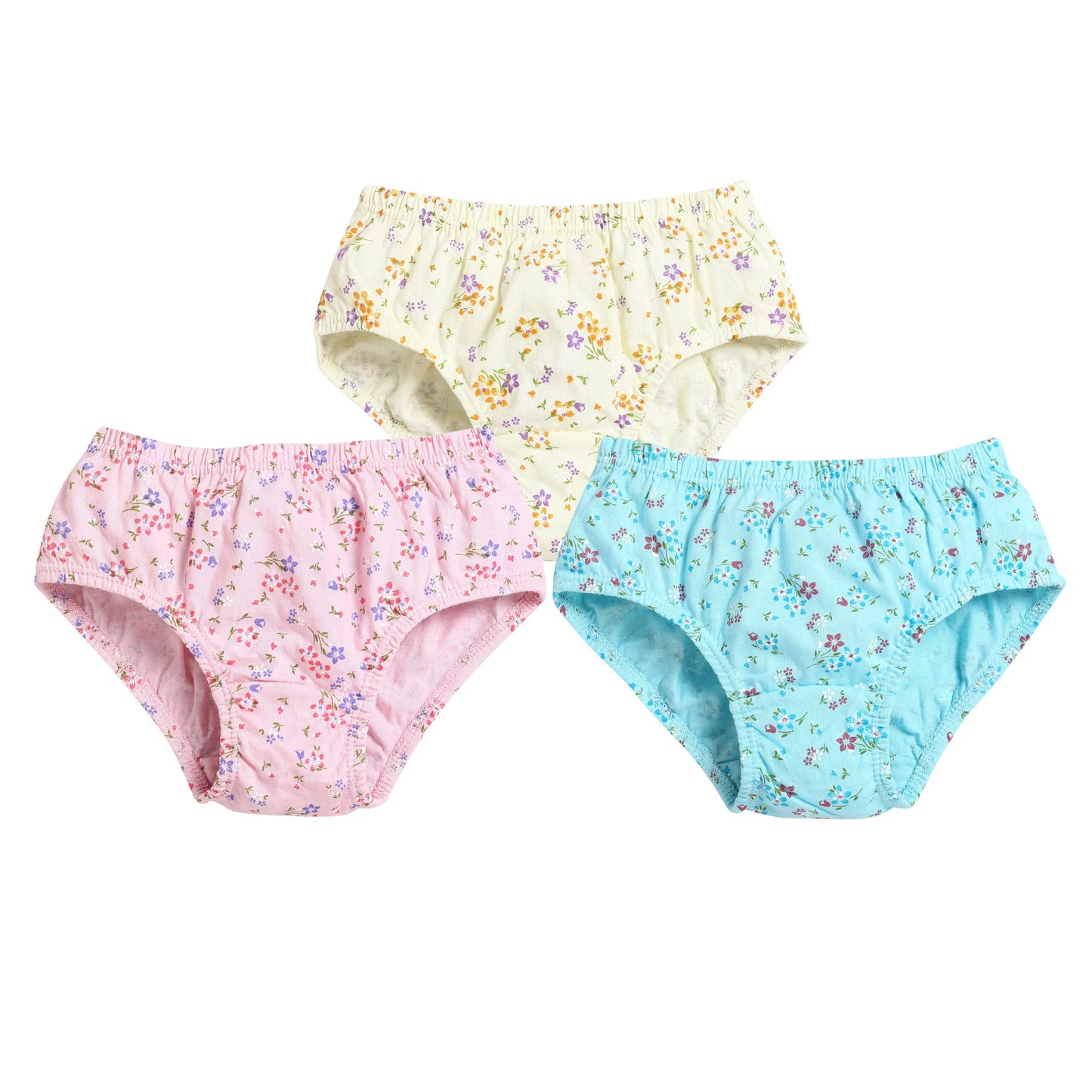 Tinsel Com Pst MM Girl's Panties Set - Pack Of 3