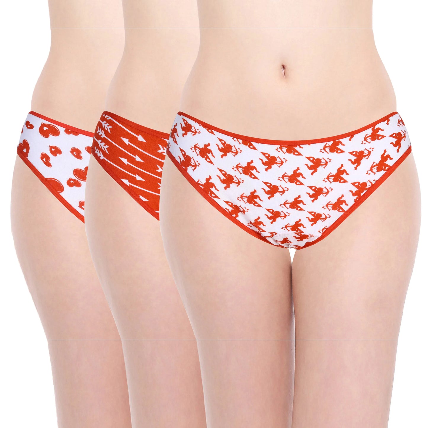 Cherry Women's Bikini Set - Pack Of 3