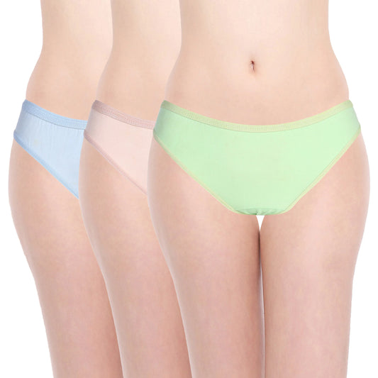 Candy Pastel Women's Bikini Set - Pack Of 3