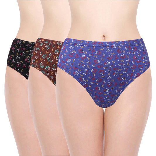 Moon Comfort 5122 Women's Underwear Set - Pack Of 3