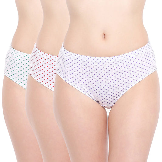 Love Lady Dots Comfort Women's Underwear Set - Pack Of 3