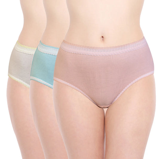 Candy's Pastel Regular Women's Underwear Set - Pack Of 3