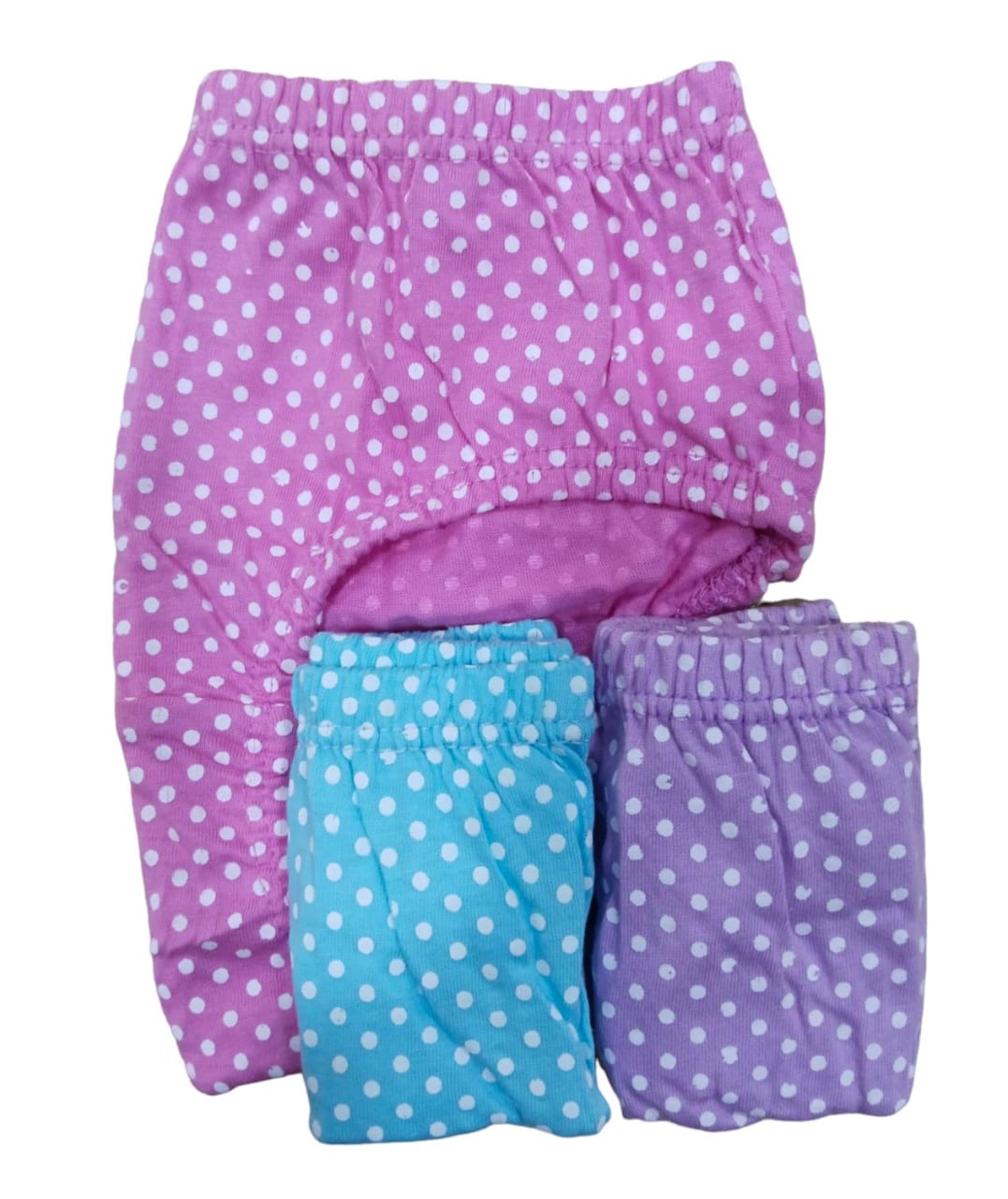 G Magic Med Comfort 3504 Girl's Panties Set - Pack Of 3