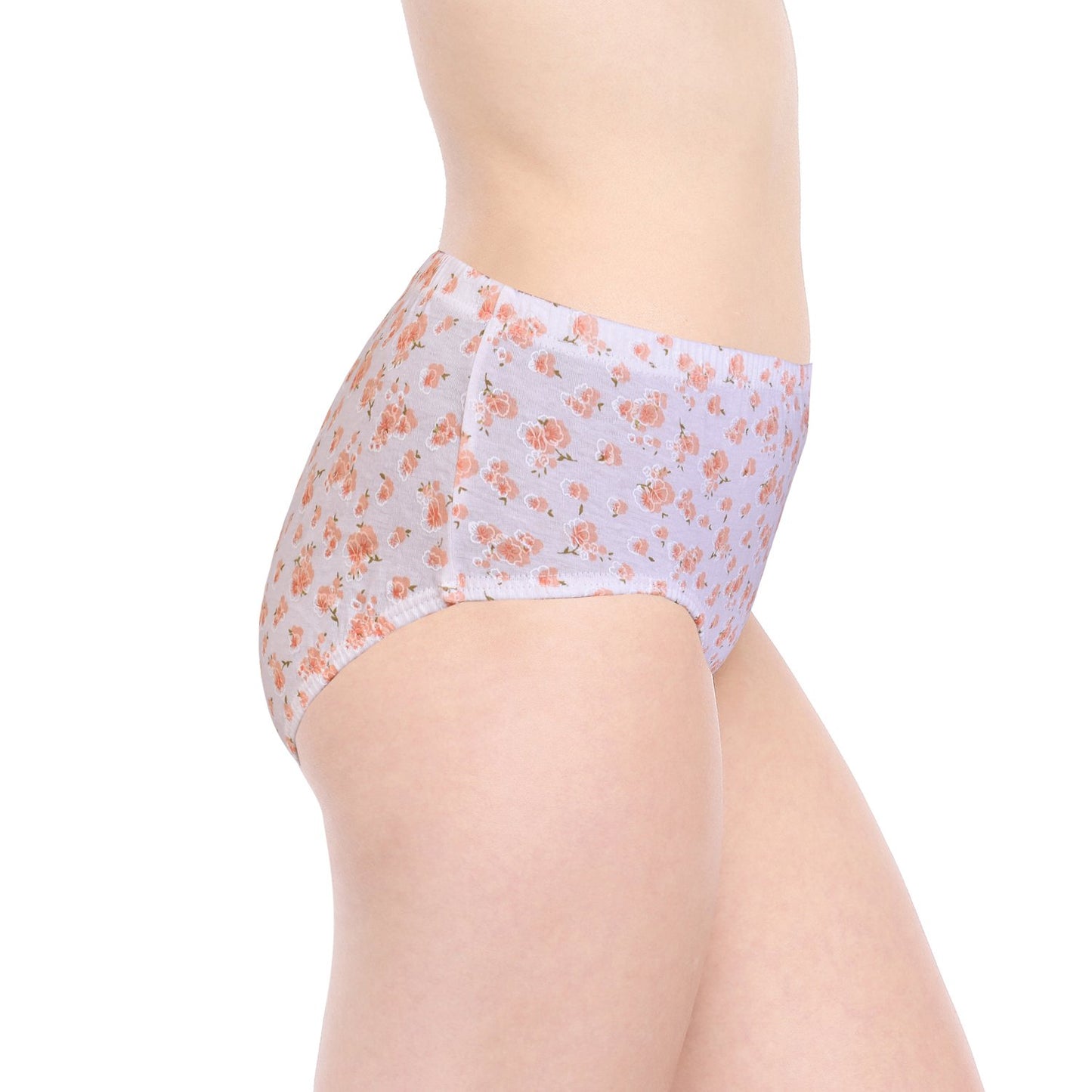 White Print Comfort Women's Underwear Set - Pack Of 3