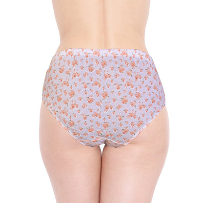 White Print Comfort Women's Underwear Set - Pack Of 3